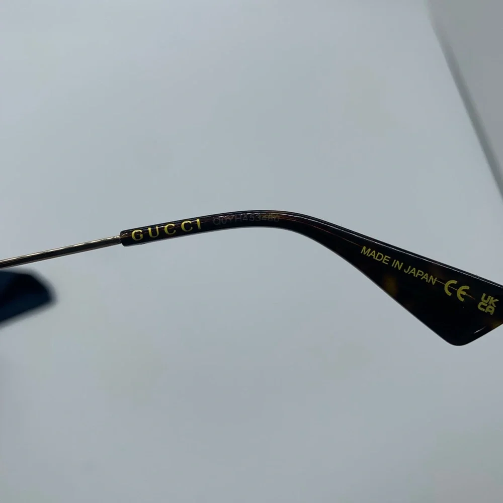 Gucci Black Square Eyeglasses Frame Women